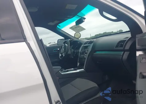 2014 Ford Explorer Police Interceptor из США, поврежденный, VIN 1FM5K8AR9EGC61049